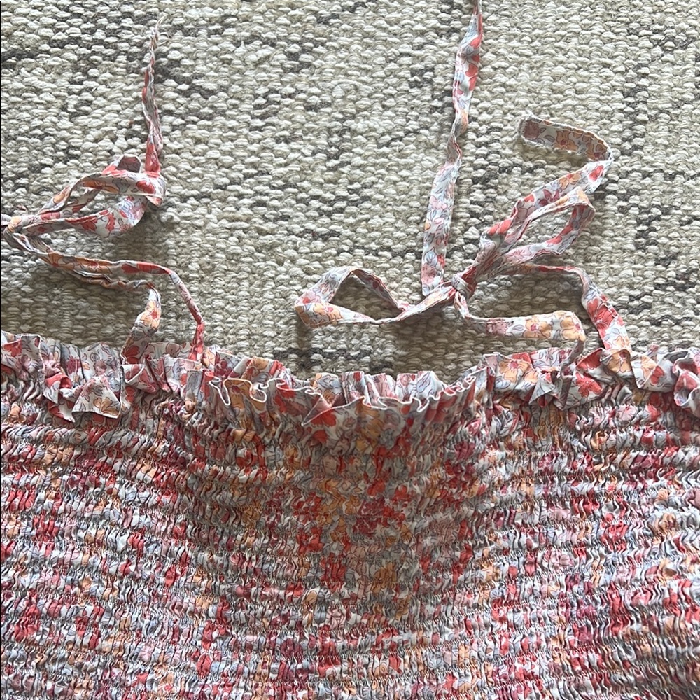 Floral Smocked Sundress - Picture 5 of 8